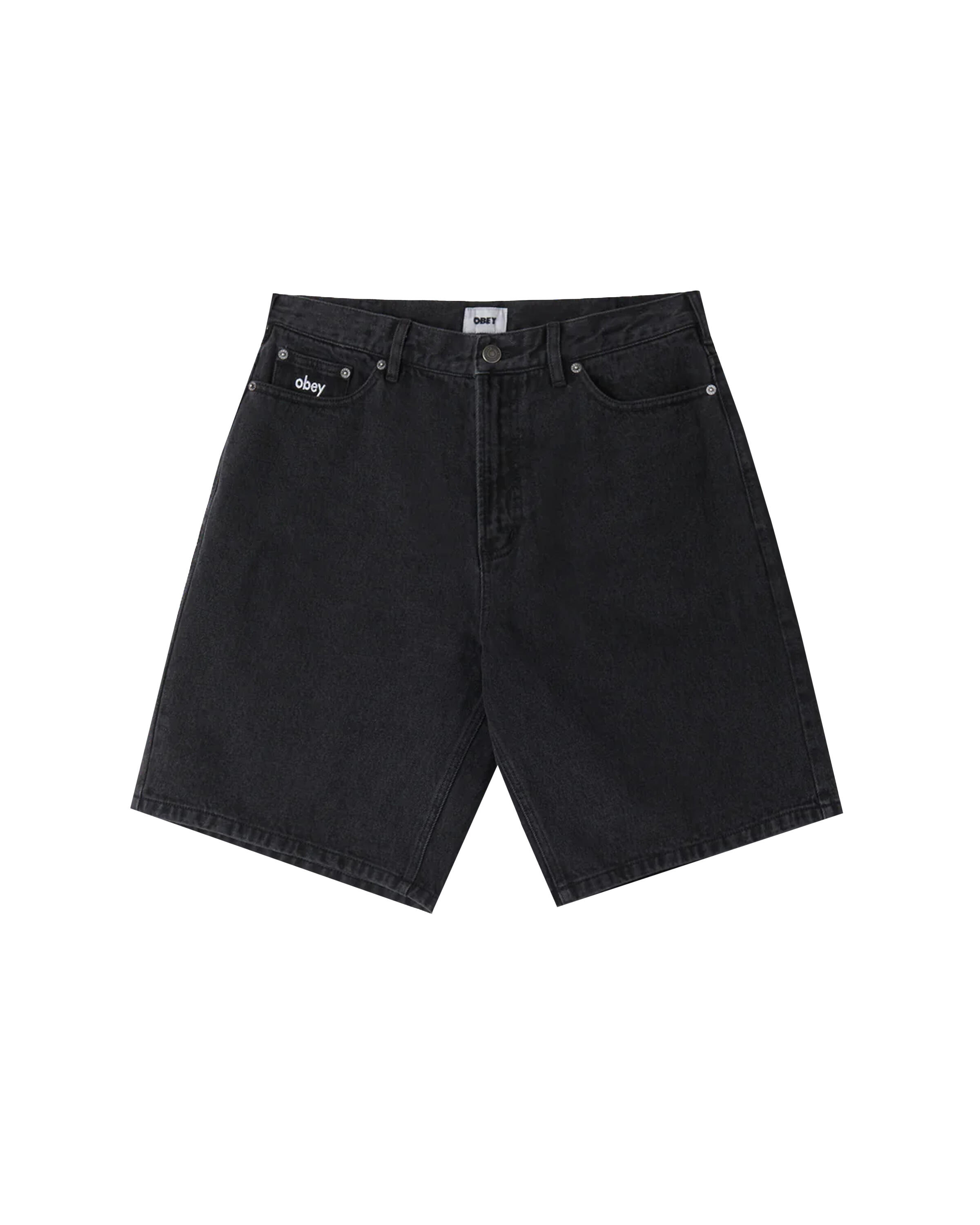 Obey BIGWIG BAGGY DENIM SHORT | 172100090-FBL | AFEW STORE